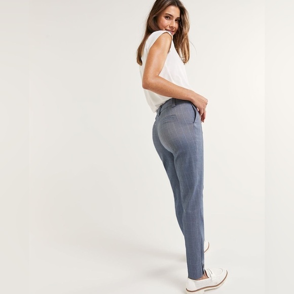 Reitman’s Slim Windowpane Pants The Iconic Size 16- Petite - Picture 2 of 11